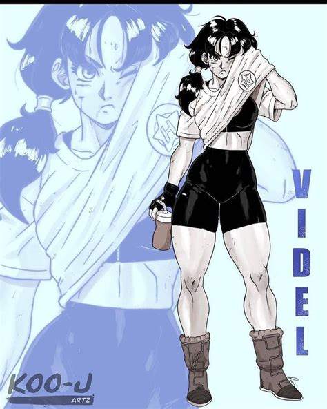 DragonBall Art On Instagram Videl By Kooj Artz Follow The Artist