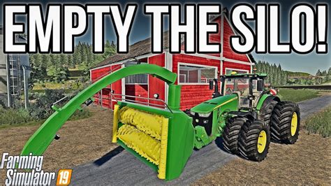 Best Way To Empty A Silage Bunker Farming Simulator 19 Youtube