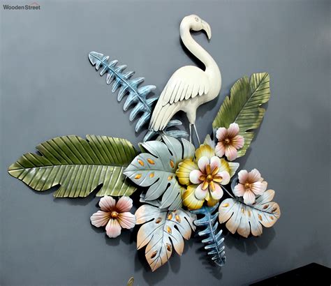 Buy Flamingo Metal Wall Art Online in India at Best Price - Modern Wall ...