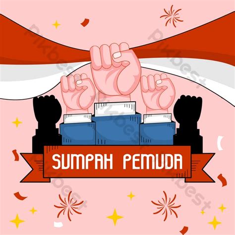 Sumpah Pemuda Victory Contracted Banner Psd Free Download Pikbest