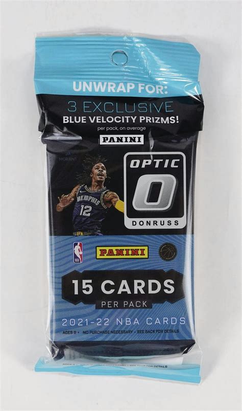 2021 22 Panini Donruss Optic Basketball Multi Pack Da Card World