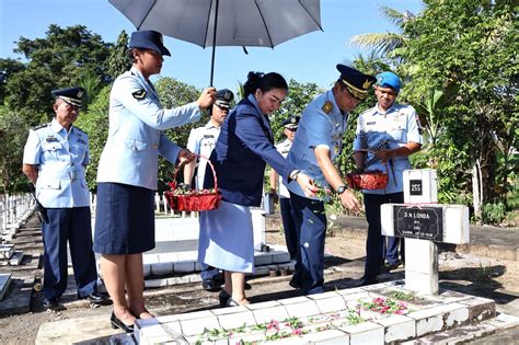 Jelang Peringatan Hut Ke Tni Au Danlanud Sam Ratulangi Pimpin