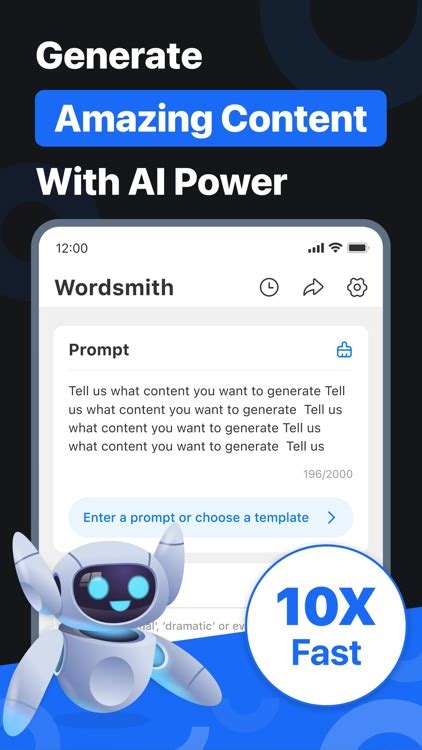 Wordsmith Ai Writing Helper By Pixelcell Limited