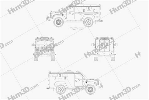 Lenco BearCat G3 2020 Blueprint - 3DModels.org