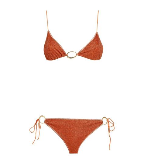 Buy Oseree Lumière O kini Bikini Orange At 30 Off Editorialist