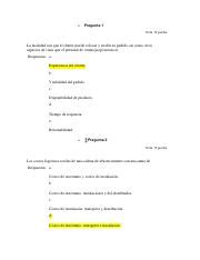 Test 2 Gest De La Cadena De Abastecimiento Pdf Pregunta 1 10 De 10