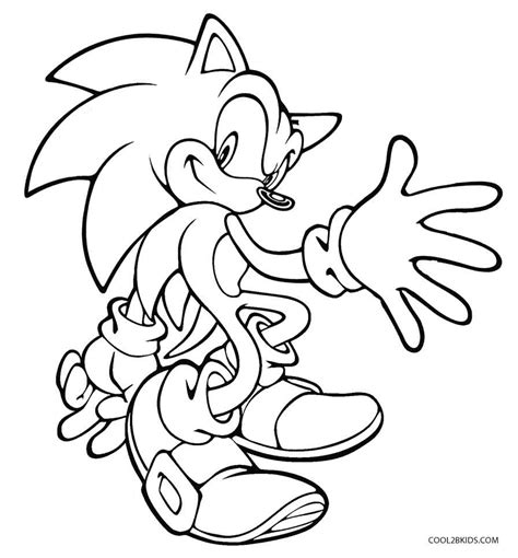 Sonic Da Colorare Disegni Per Bambini Da Stampare