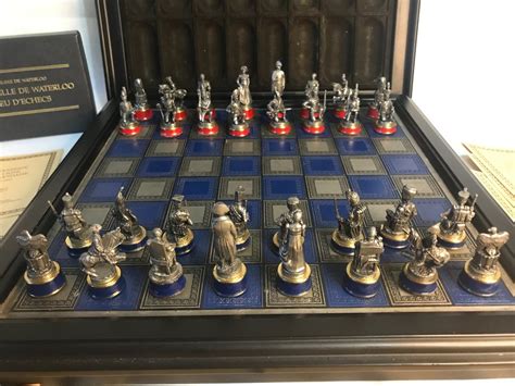 Philip J Haythornthwaite Franklin Mint Chess Set Jeu D Checs