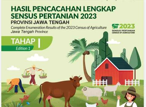 Bps Jawa Tengah Rilis Data Hasil Pencacahan Lengkap Sensus Pertanian