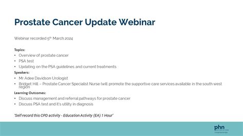 Prostate Cancer Update Webinar Youtube