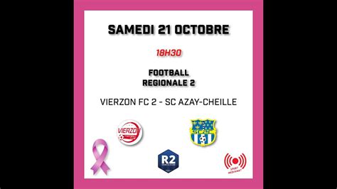 Football Regionale Samedi Octobre Vierzon Fc Sc Azay