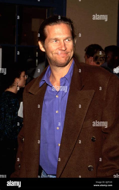 Jeff Bridges April 1991 Credit Ralph Dominguez MediaPunch Stock Photo