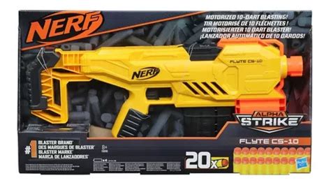 Nerf Pistola Alpha Strike Flyte Cs 10 E8697 Hasbro