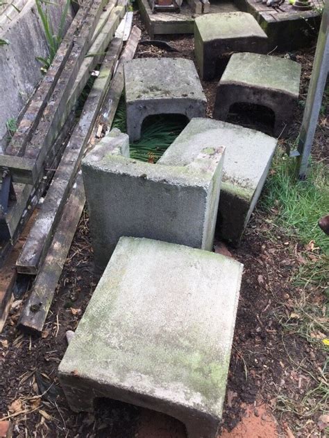 7 CONCRETE DRAINAGE BLOCKS Free for collection | in Stalybridge ...