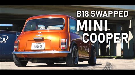 Classic Mini Cooper B18 Swapped Car Review Youtube