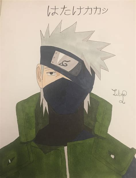 Drawing Kakashi Hatake By Asialine4 On Deviantart