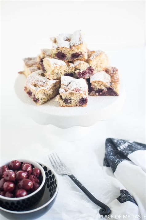 SOUR CHERRY CAKE - Place Of My Taste