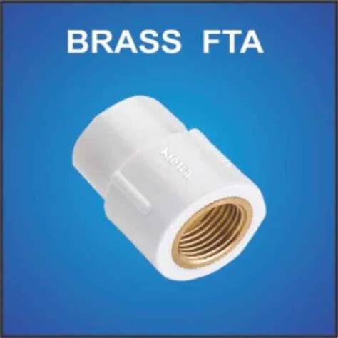 Upvc Fta Pipe Fittings At Rs 26piece Upvc Brass Fta In Rajkot Id