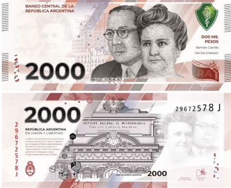 Cómo será el billete de 2000 pesos que aprobó el Banco Central