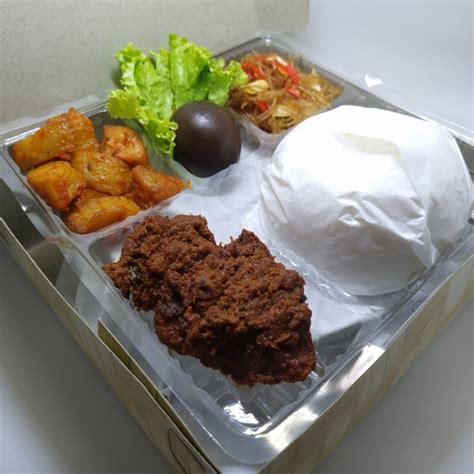 Jual Paket Nasi Box Rendang Daging Kota Tangerang Selatan Arif