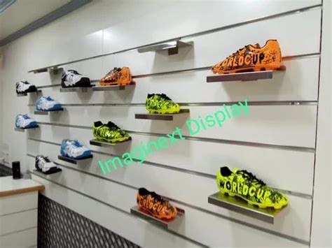 Wall Mounted Shoes Display Racks For Showroom At Rs 4800 Piece In