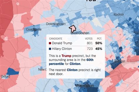 New York Times Interactive Political Map United States Map