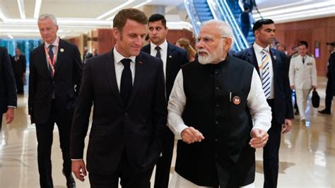 Modi And Macron Forge Stronger Defence Ties And Ambitious Goals