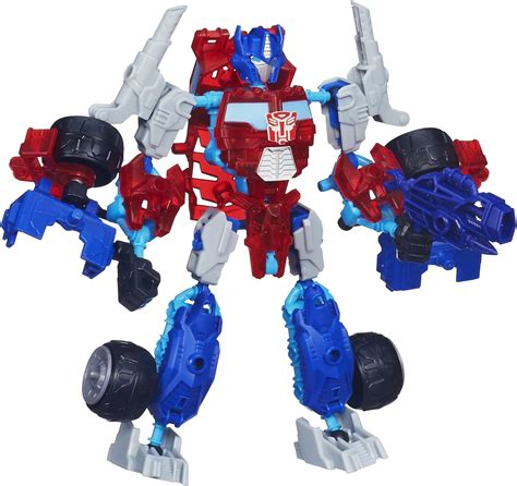 Transformers Construct Bots Elite Class Optimus Prime Buildable Action