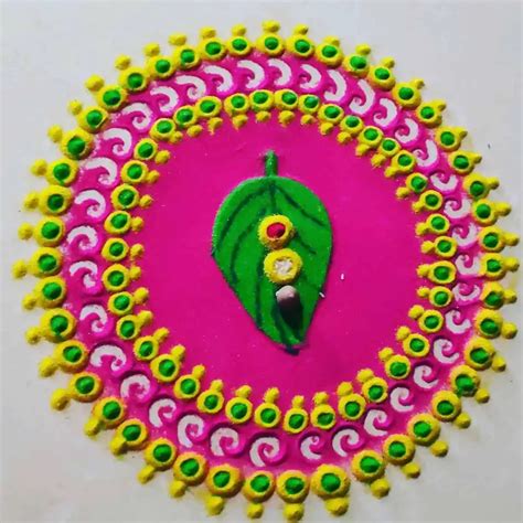 Top 10 Easy Flower Rangoli Simple Design Grace - Flowerrangoli.com