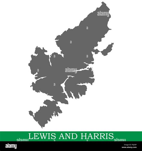 Map of isle of lewis Stock Vector Images - Alamy