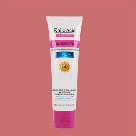 Effective Original Kojic Acid Collagen Whitening Sunscreen Cream