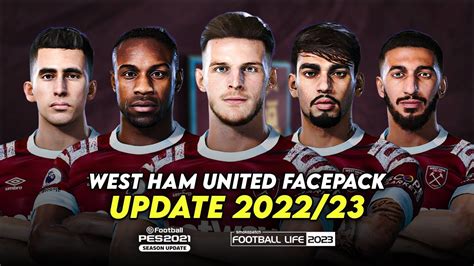 West Ham United Facepack 2022 23 Sider And Cpk Efootball Pes 2021