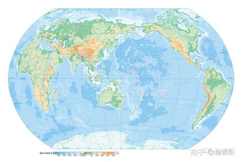 世界基础地理高清地图 知乎