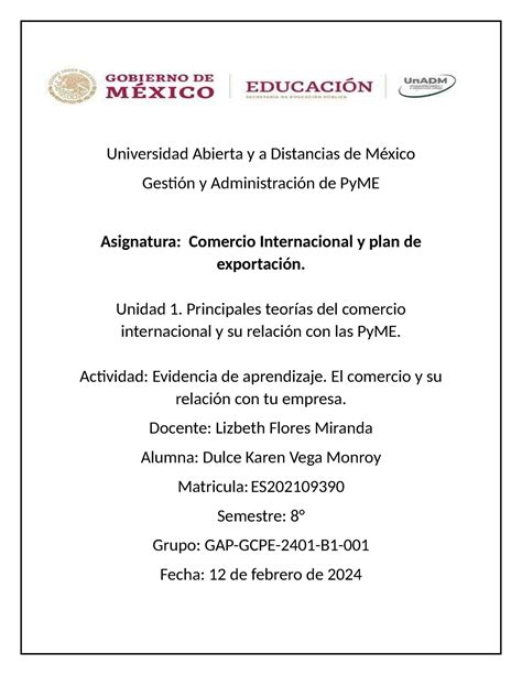 Gcpe U Ea Duvm Universidad Abierta Y A Distancias De M Xico Gesti N