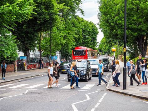 Abbey Road Crossing in London, Hdr Editorial Image - Image of range ...