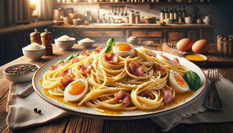 Cómo preparar espagueti al estilo carbonara