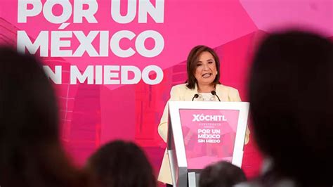 Denuncia Xóchitl Gálvez que el Presidente se pasa la ley por el arco