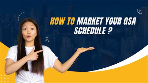 How To Market Your Gsa Schedule