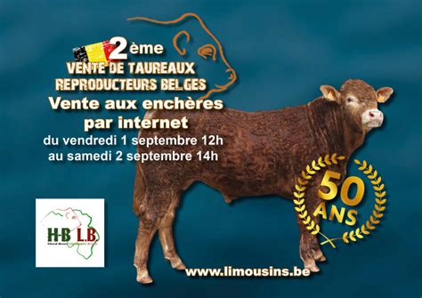 2ème Vente De Taureaux Reproducteurs Le Limousin Belge