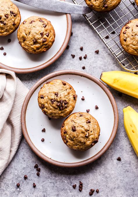 Gluten Free Banana Chocolate Chip Muffins Recipe Runner