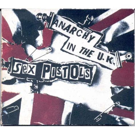 Anarchy In The Uk Uk Ltd Trk Cd Unique Digipack Ps Poster By Sex Pistols CDS With
