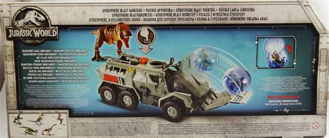 Jurassic World Mattel Gyrosphere Blast Vehicle