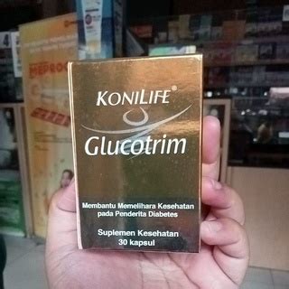 Jual Konilife Glucotrim Utk Gula Darah Isi 30 Kapsul Beli 1 Btl Gratis