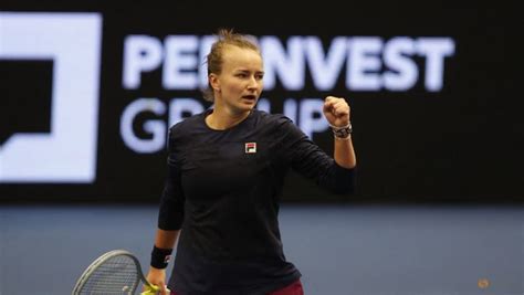 Krejcikova shakes off the rust, Kenin makes winning start - CNA