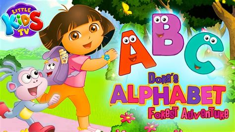 Dora The Explorer Abc Nursery Rhymes Collect Dora Alphabet Forest | Hot ...