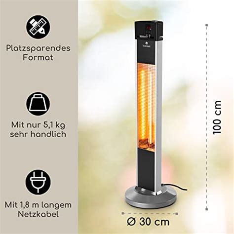 ️ Blumfeldt Heat Guru Standheizstrahler Stand Heizstrahler Mit 650