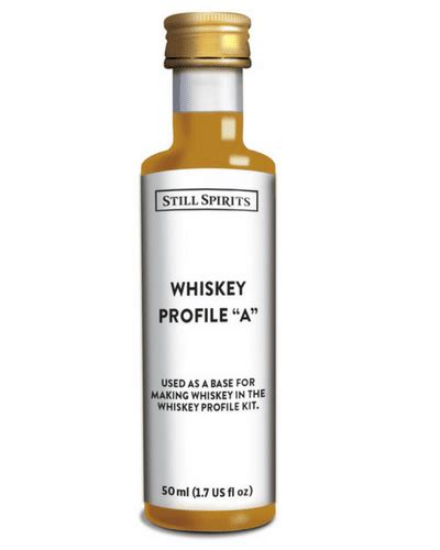 Still Spirits Whiskey Profile A | Home Brew Supplies | Brewing Revolution