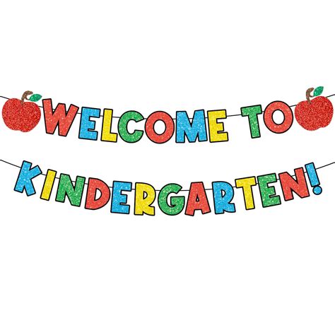 Buy Welcome To Kindergarten Banner Welcome School Banner，welcome Back