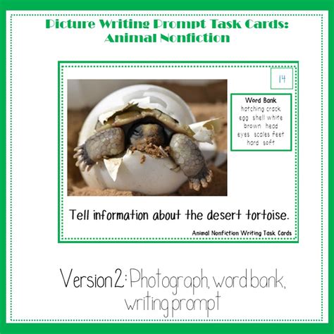 Animal Writing Prompts Print and Digital | Made By Teachers