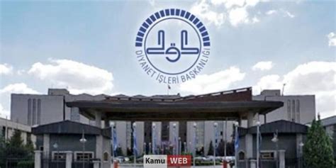 Diyanet 41 Sözleşmeli Personel Alacak KamuWEB